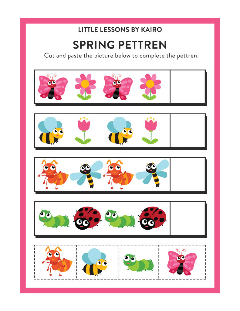Little Lessons by Kairo Summer Activity Pages