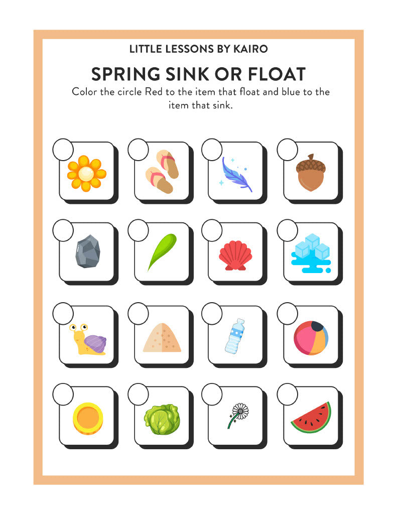 Little Lessons by Kairo Summer Activity Pages