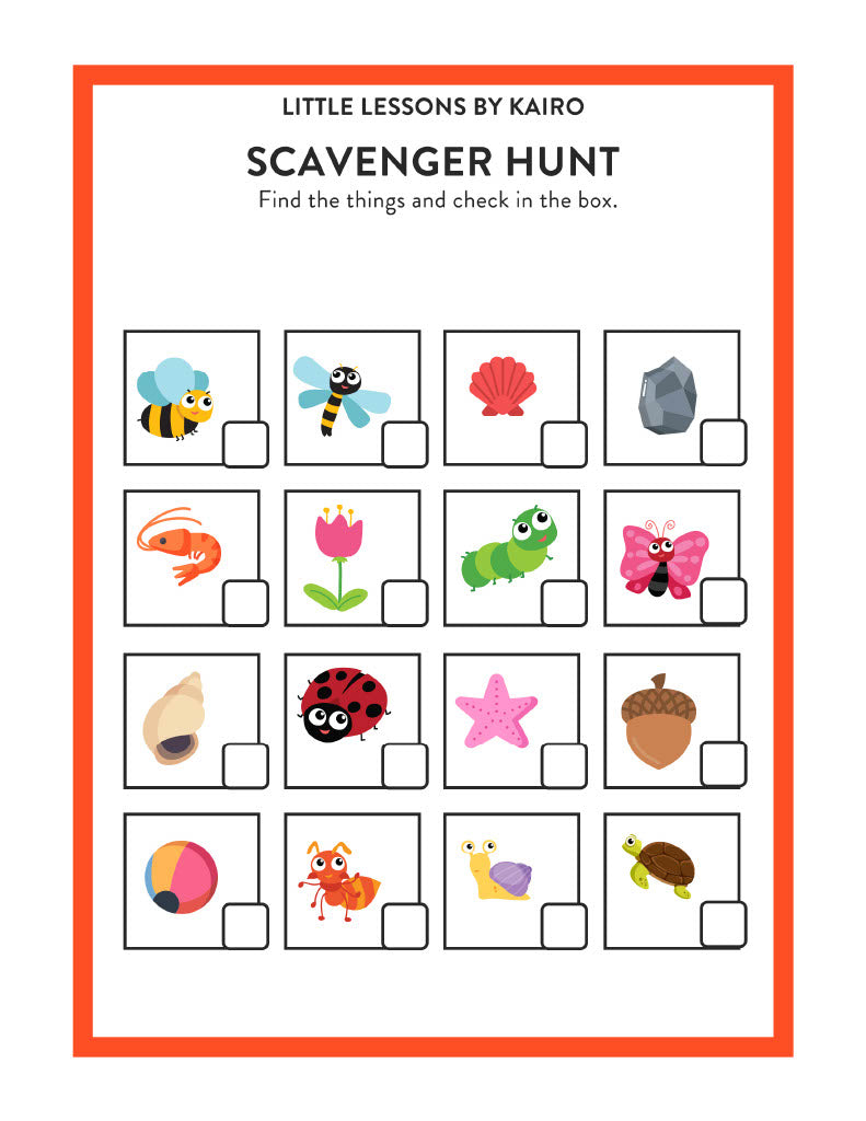 Little Lessons by Kairo Summer Activity Pages