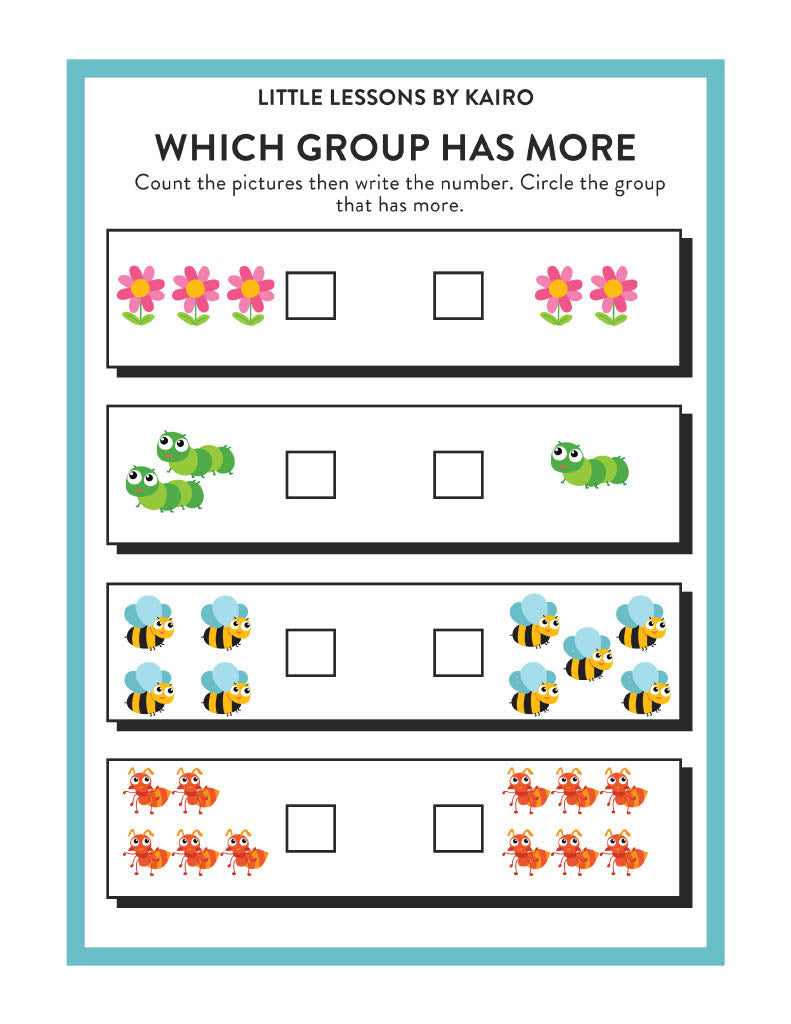 Little Lessons by Kairo Summer Activity Pages